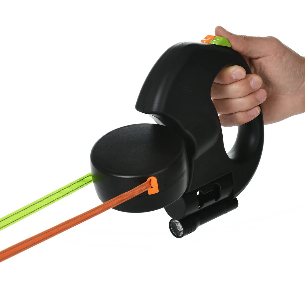 3M Retractable Double Dog Leash