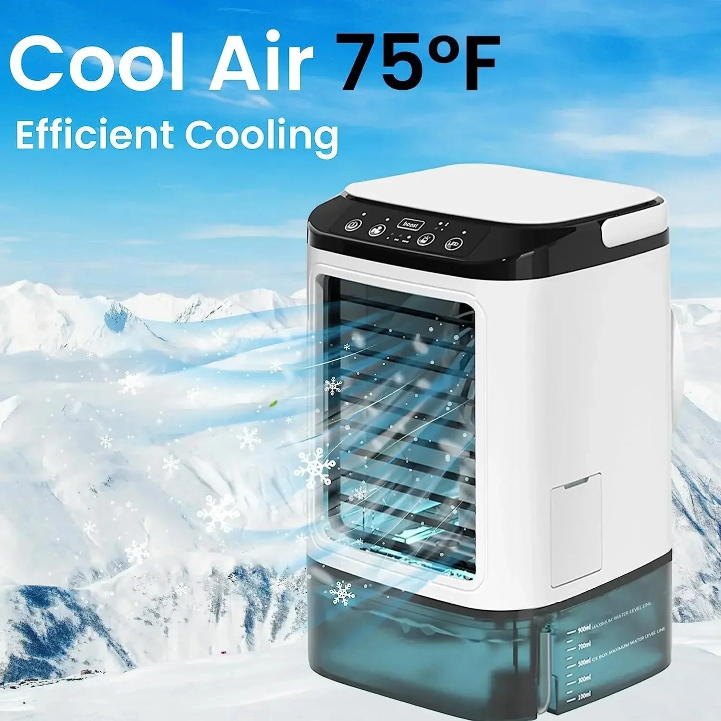 HOMEFISH Portable Air Cooler Fan