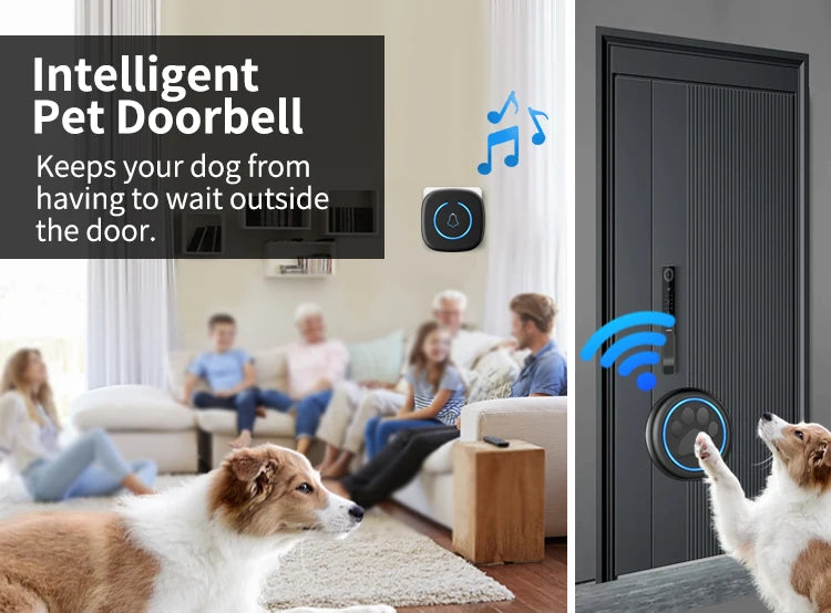 Pet Training Doorbell Button