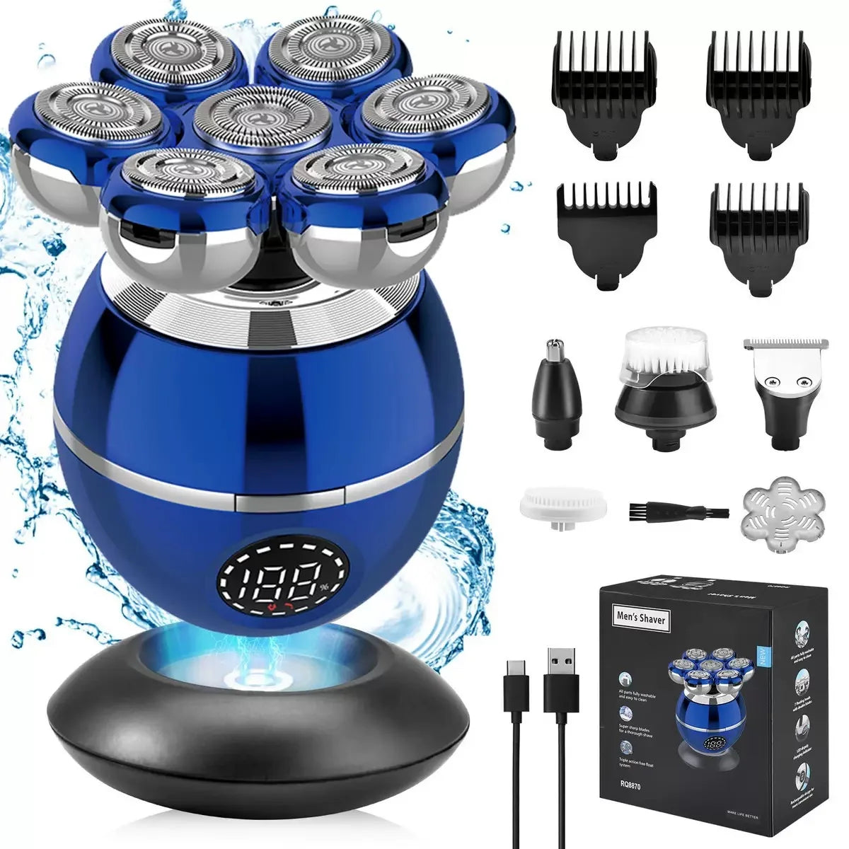 7D Floating Head Shaver