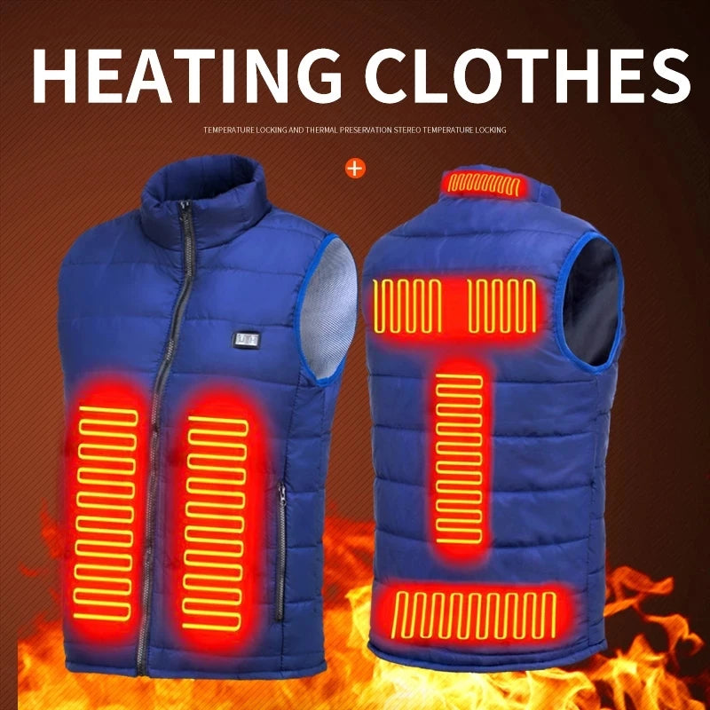 Graphene Heated Winter Vest