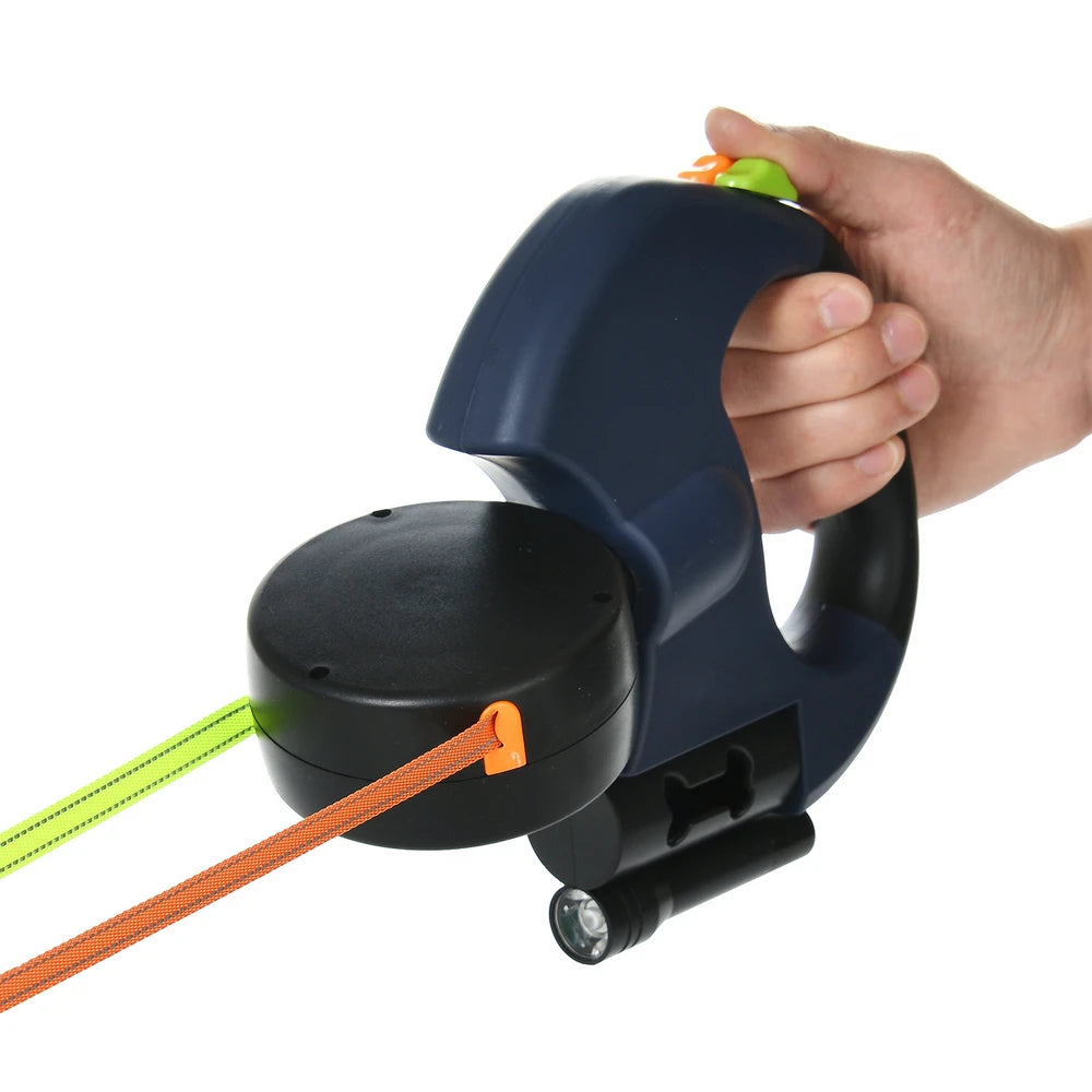 3M Retractable Double Dog Leash