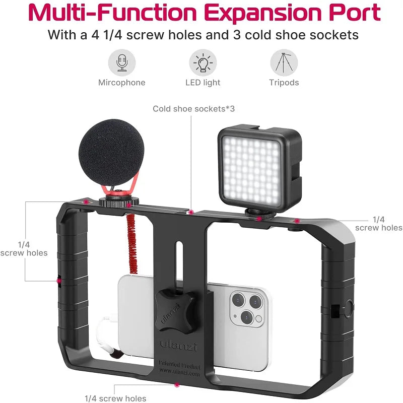 Phone Video Stabilizer Cage