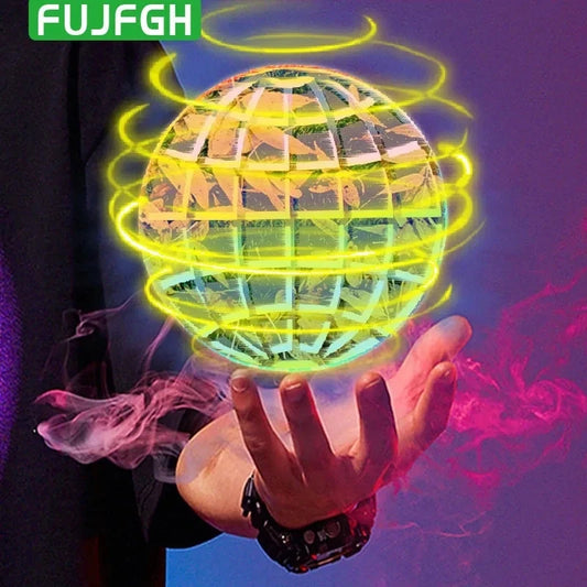 LED Flying Spinner Ball