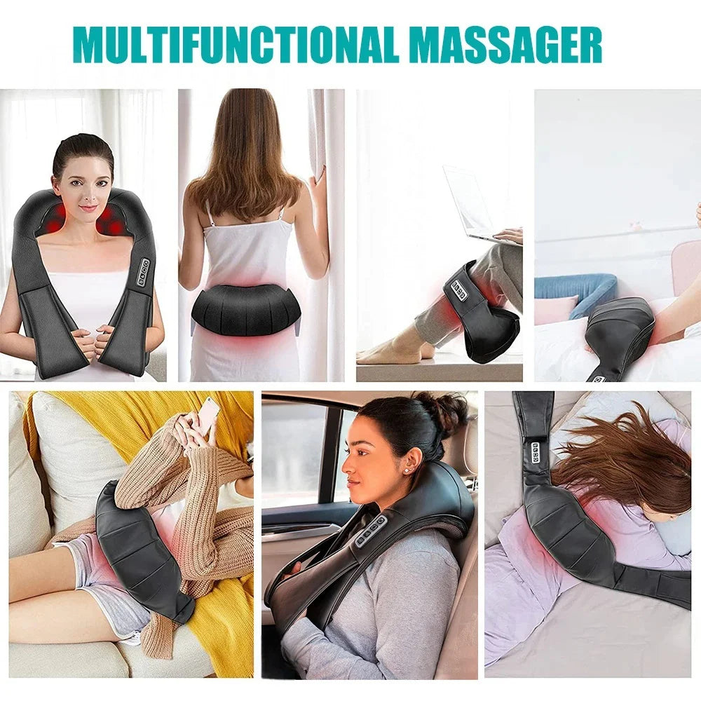 Shiatsu Neck Massager Pillow