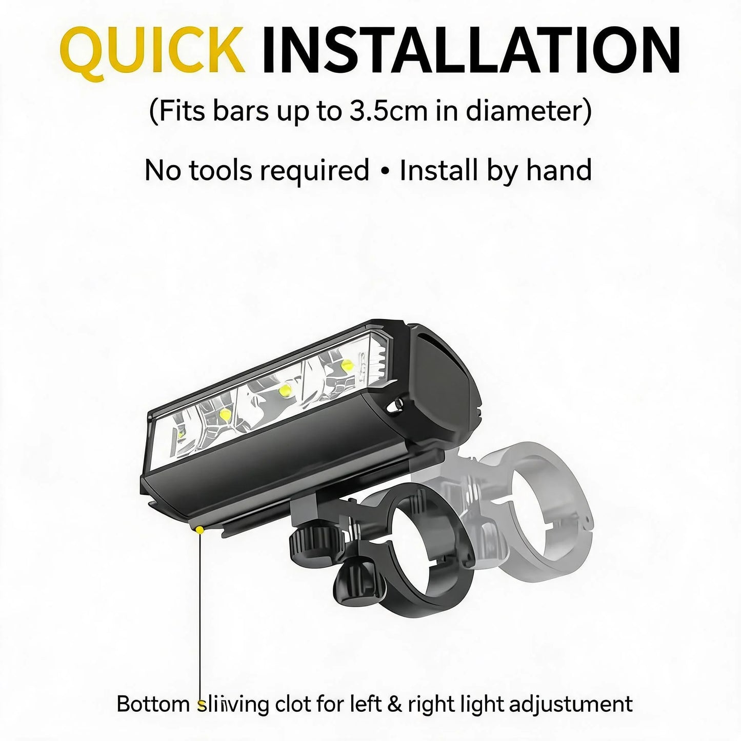 USB Rechargeable Bike Light