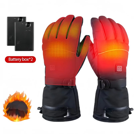 Electric Heated Ski Gloves