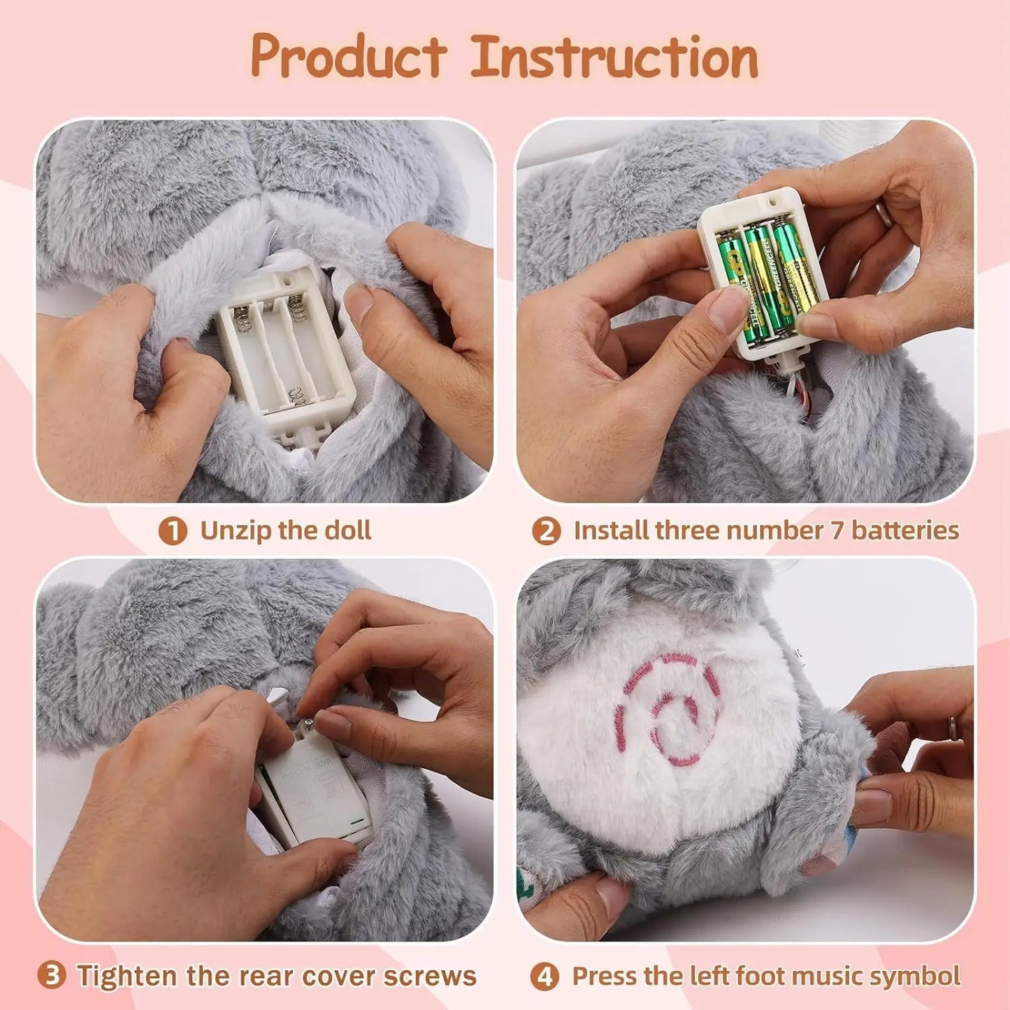 Koala Plush Sleep Aid Toy