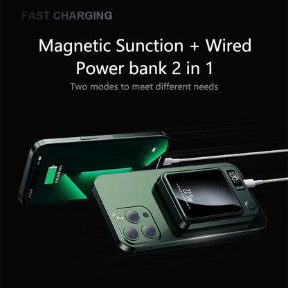 Fast Wireless Magnetic Power Bank
