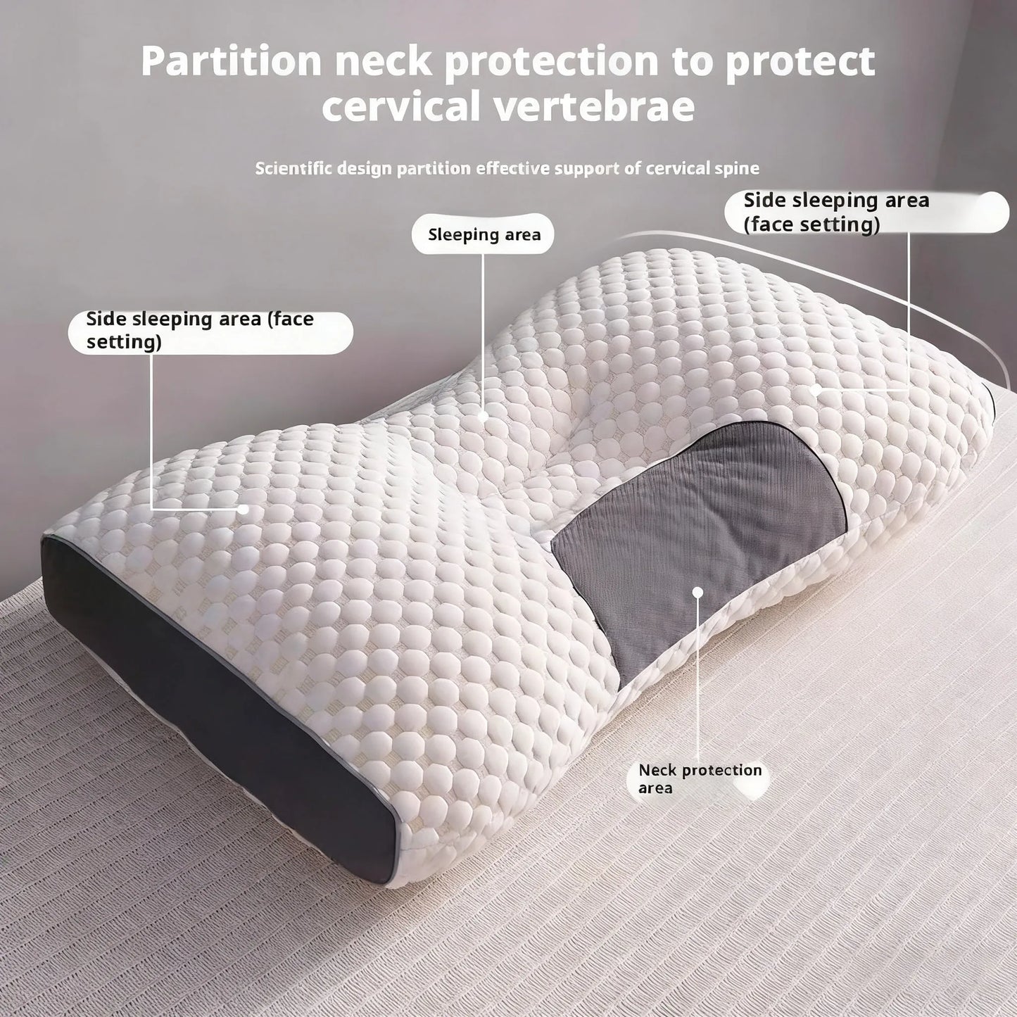 Ergonomic Cervical Support Pillow