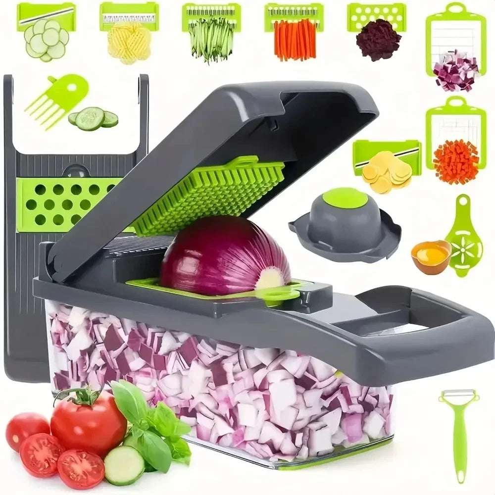 Multifunctional Vegetable Chopper (14/16 in 1)