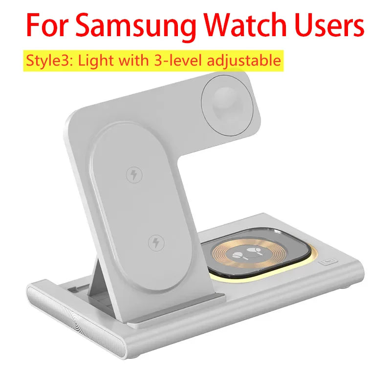 3-in-1 Wireless Charging Station Stand