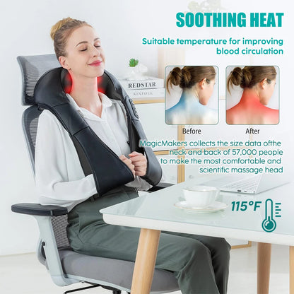 Shiatsu Neck Massager Pillow