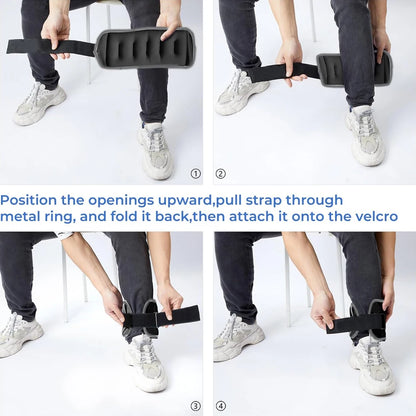 Adjustable Ankle Wrist Weights