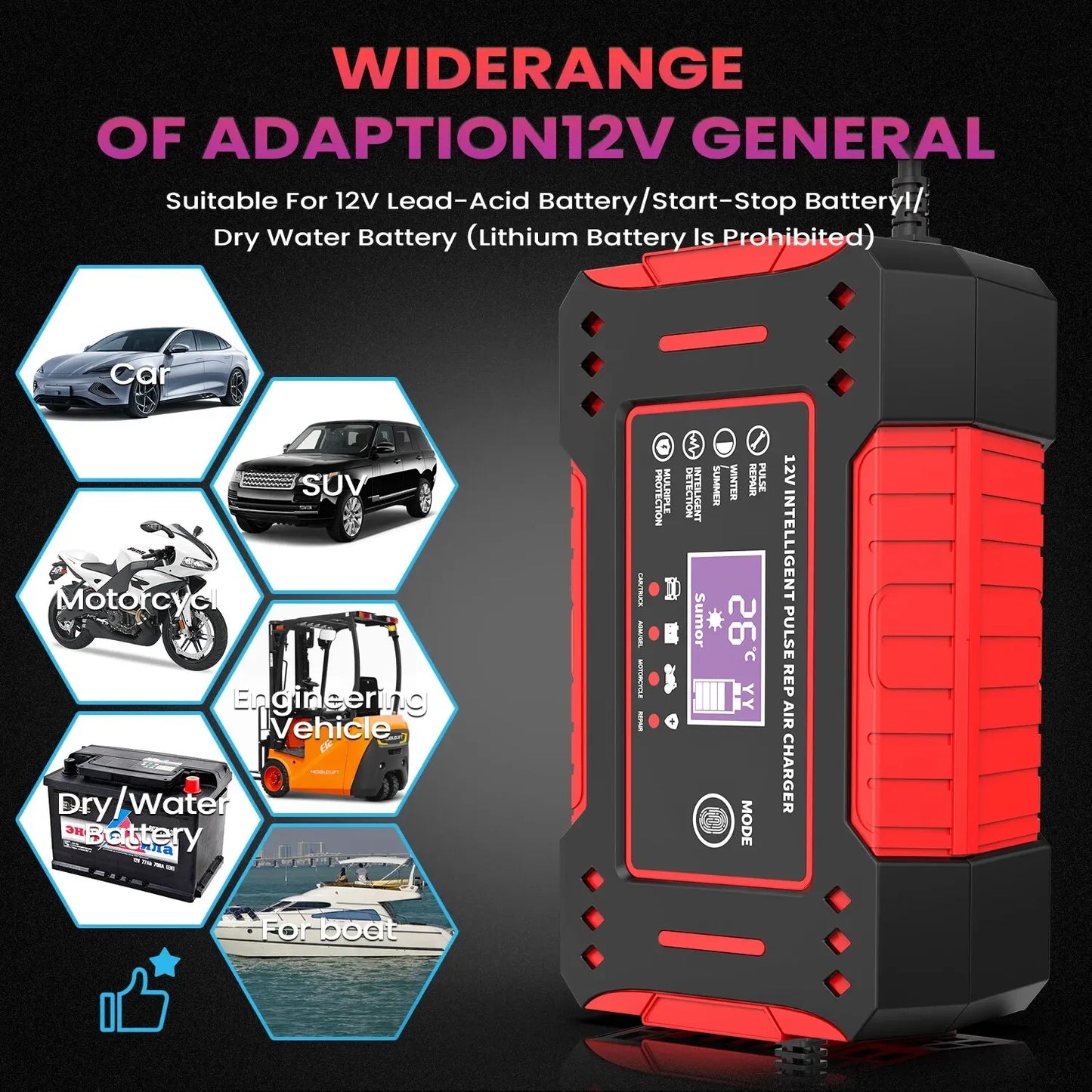 12V Car Battery Charger