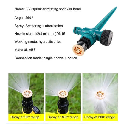 Garden Sprinkler Set