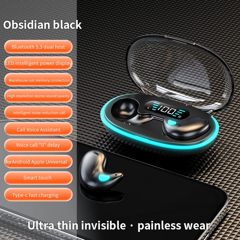Invisible Sleep Wireless Earbuds