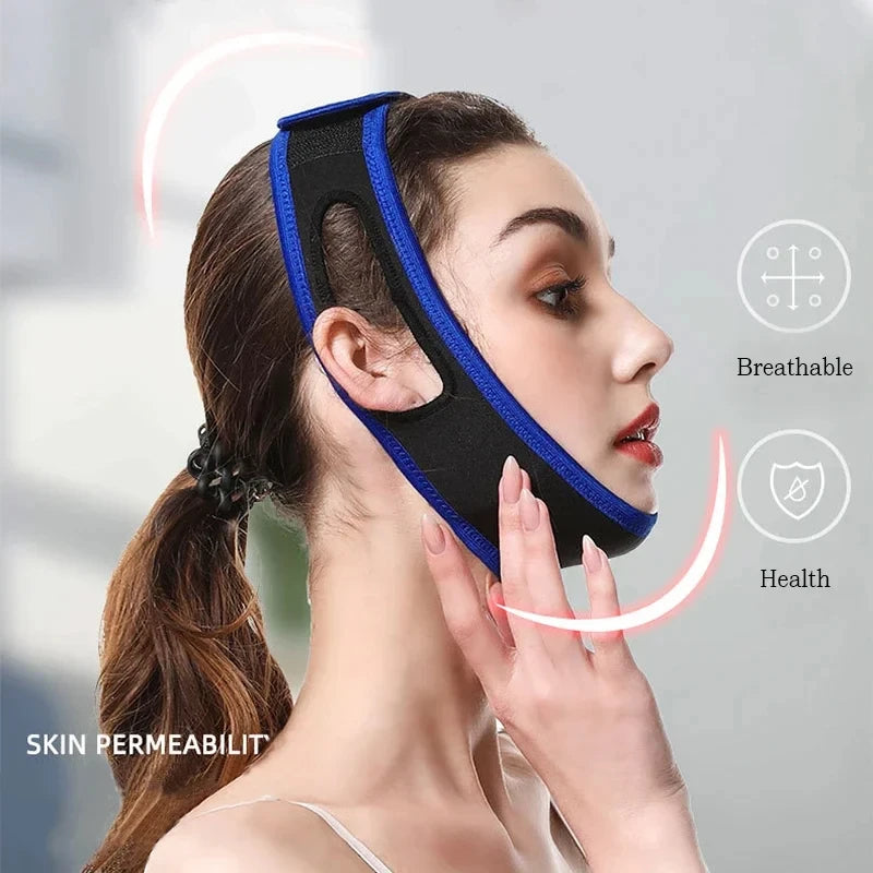 Adjustable Anti-Snoring Chin Strap