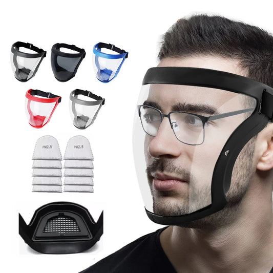 Transparent Face Protection Shield