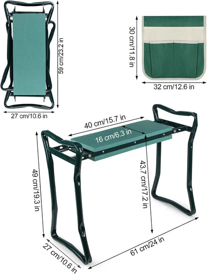 Folding Garden Kneeler Seat