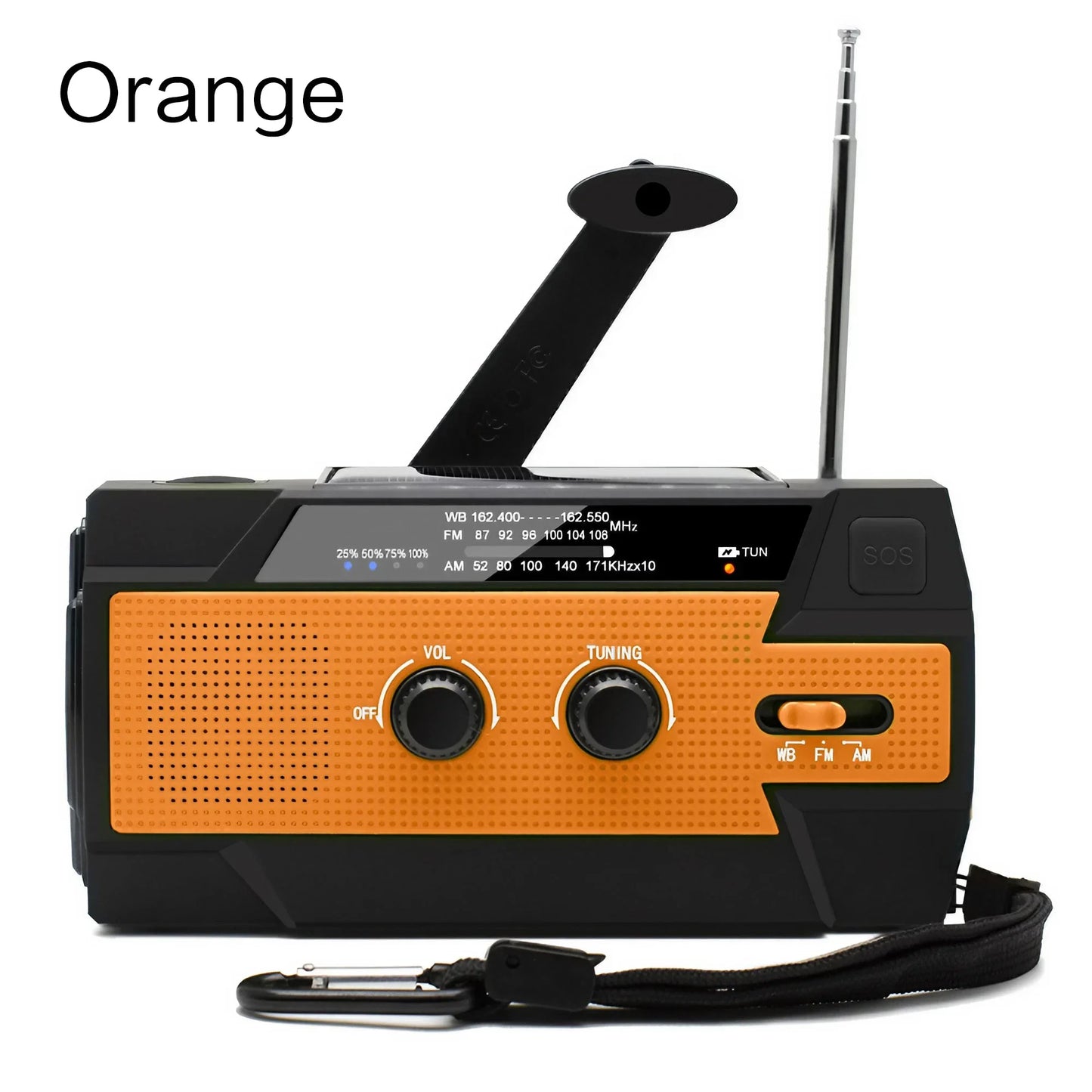 Solar Hand Crank Radio