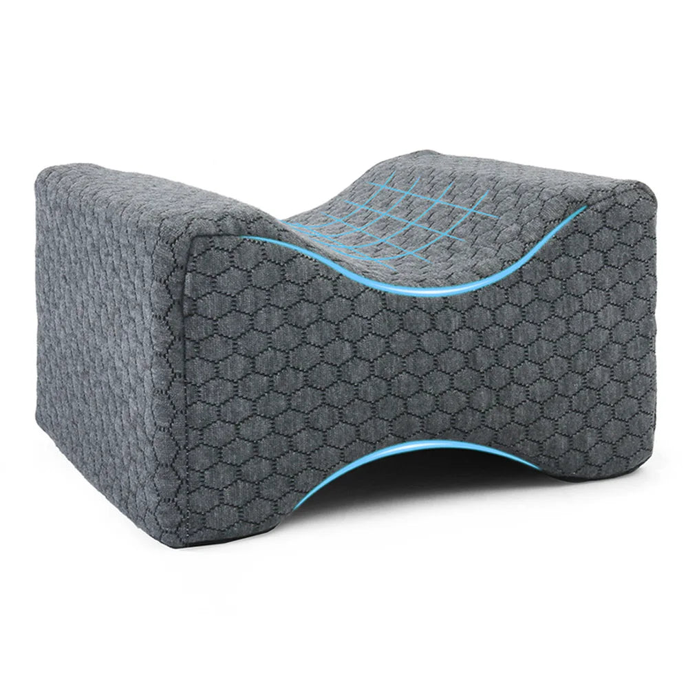 Memory Foam Knee Pillow with Strap