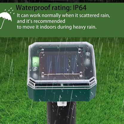 Solar Animal Repeller Device