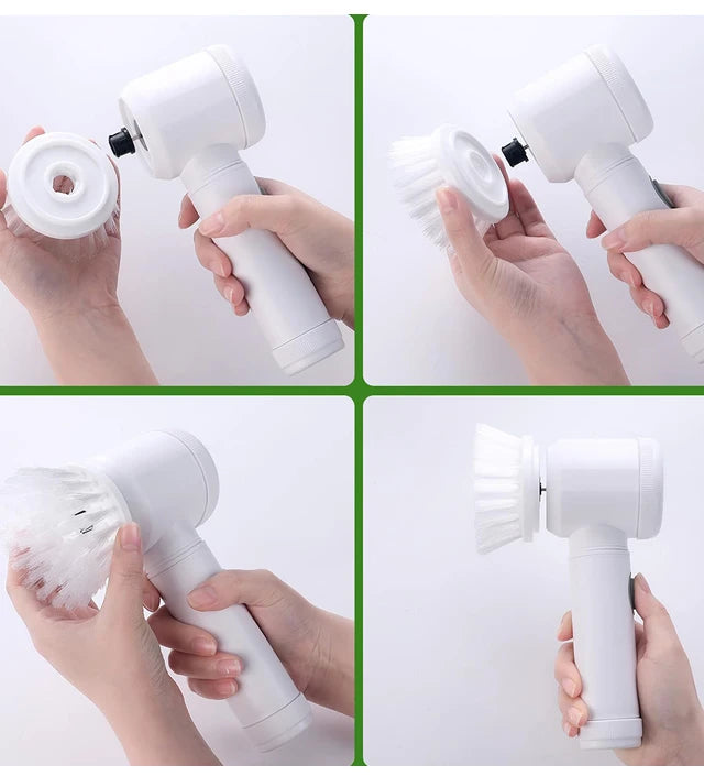 Cordless Electric Spin Scrubber