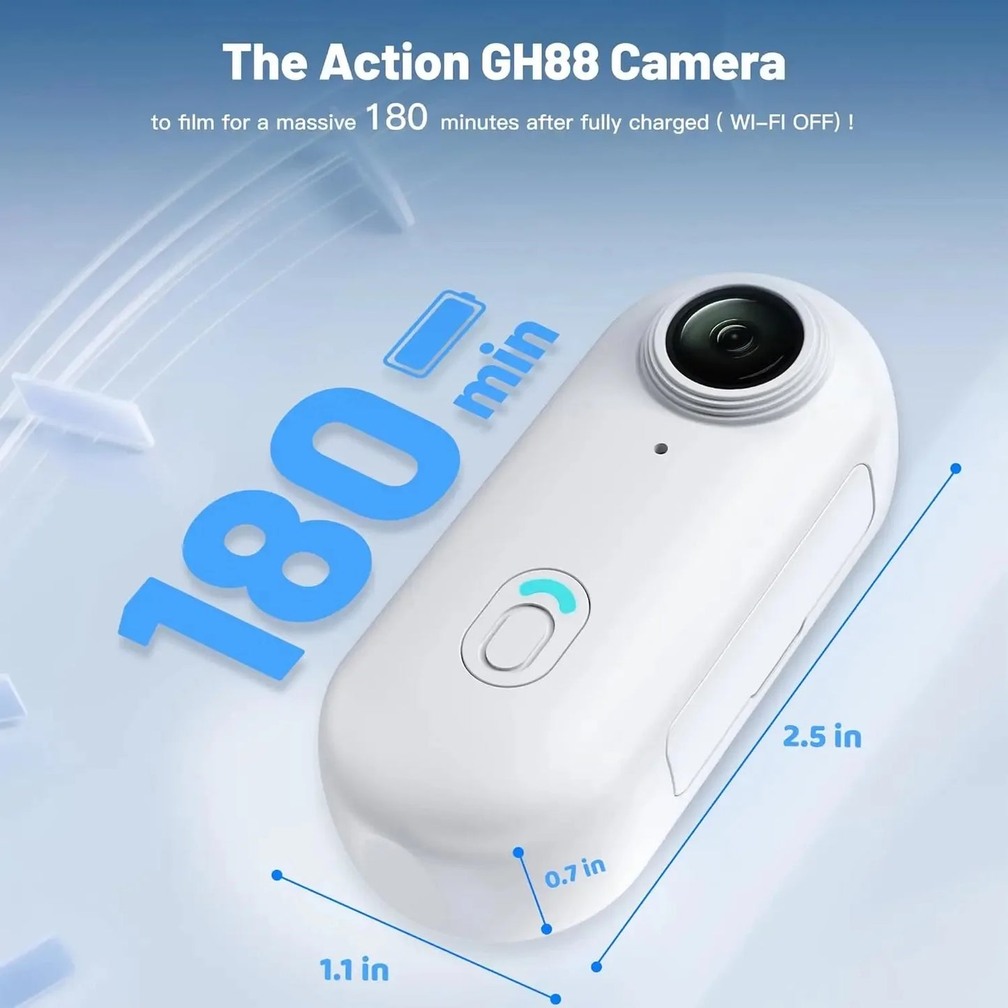 Pocket 4K Mini Action Cam