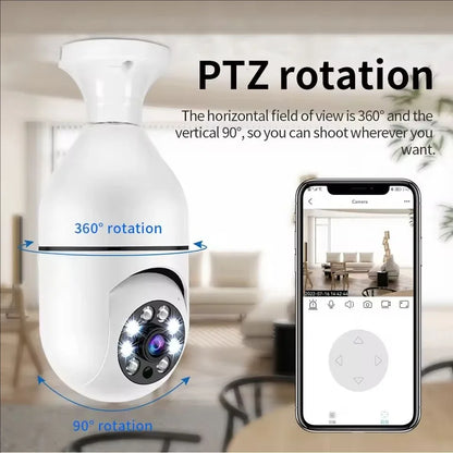 E27 Bulb Security Camera