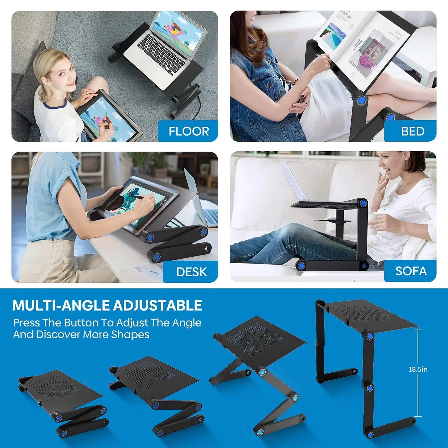 Adjustable Laptop Desk Stand