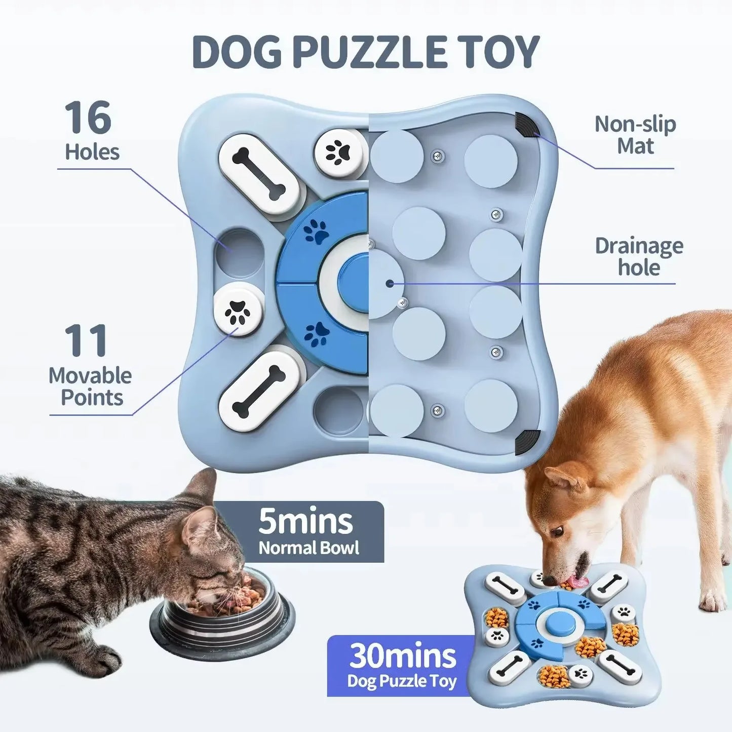Interactive Dog Puzzle Toy