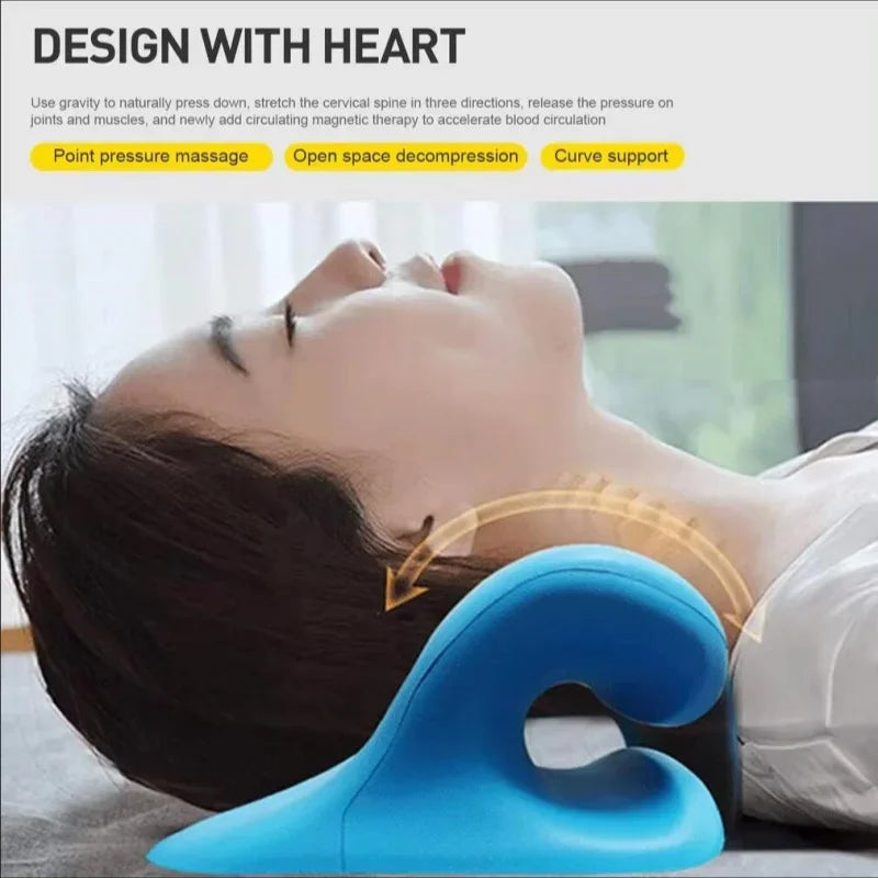 Cervical Neck Stretcher Pillow