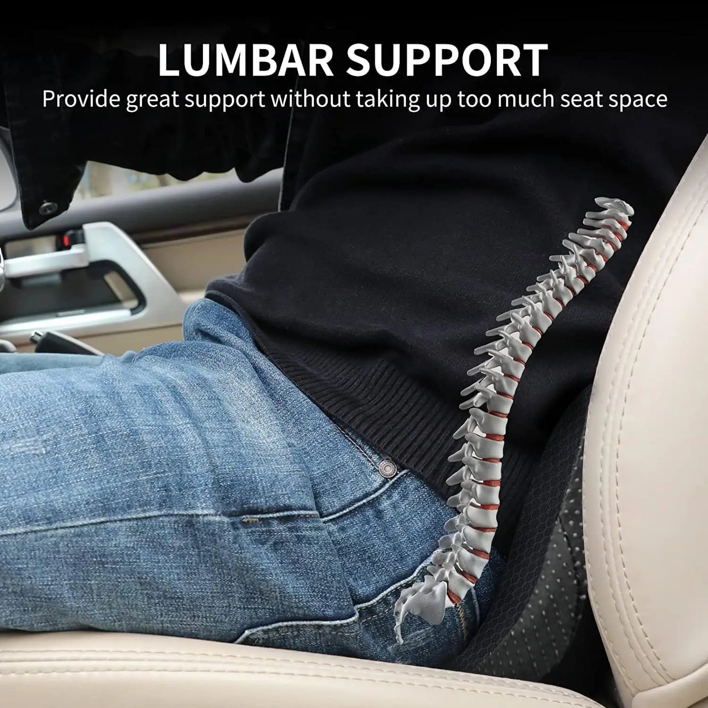 Car Seat Lumbar Cushion