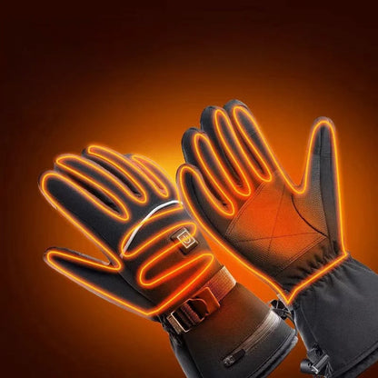 Electric Heated Ski Gloves