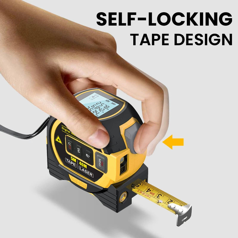 3-in-1 Laser Tape Measure