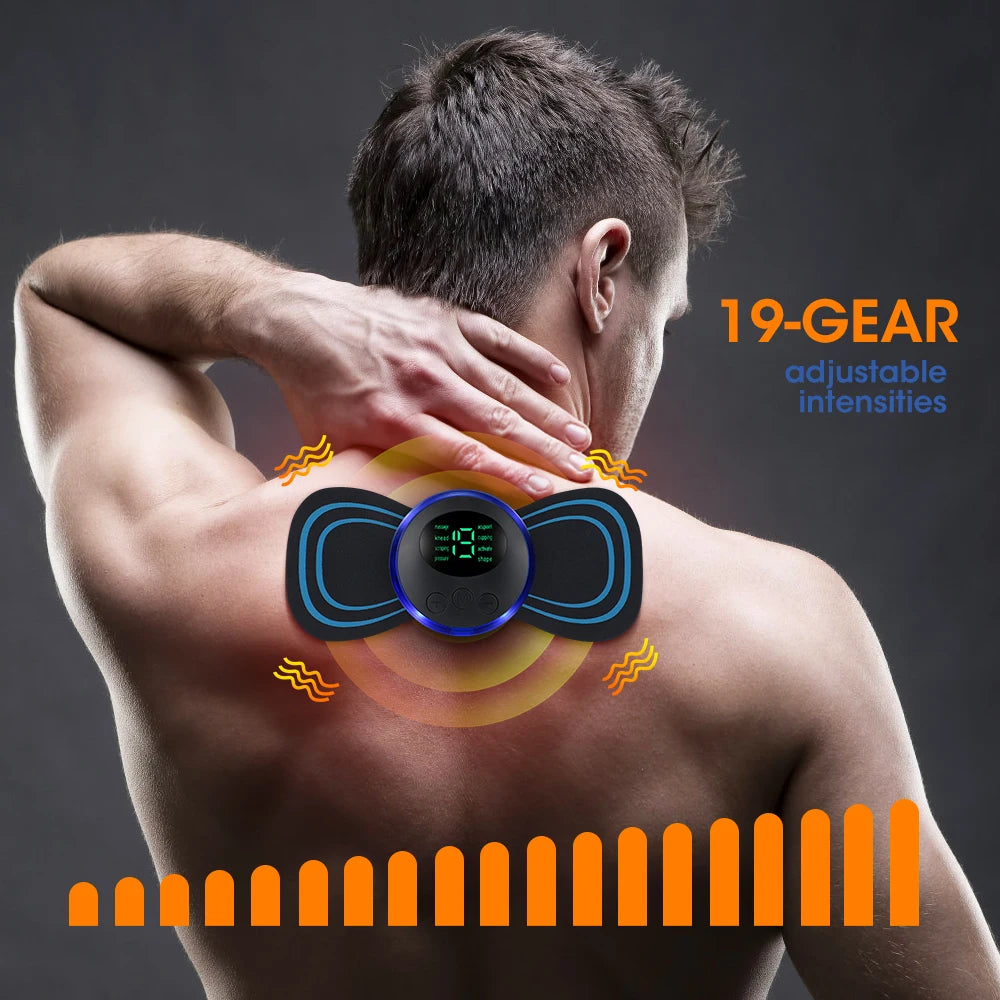 Smart Electric Neck Massager Set
