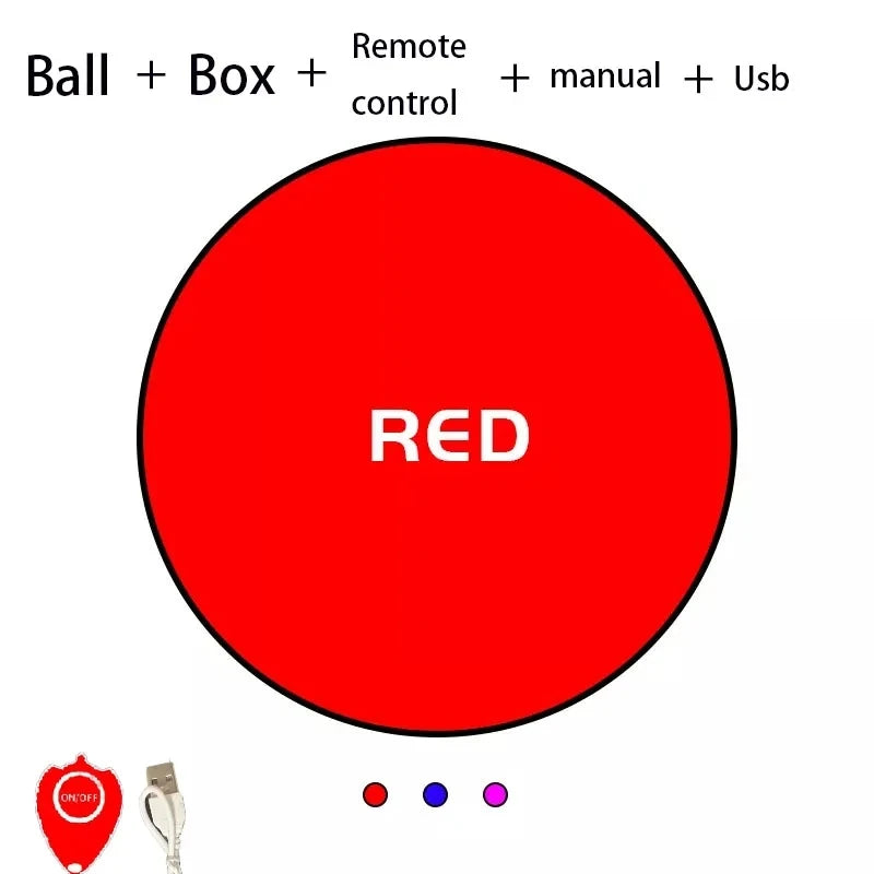 LED Flying Spinner Ball