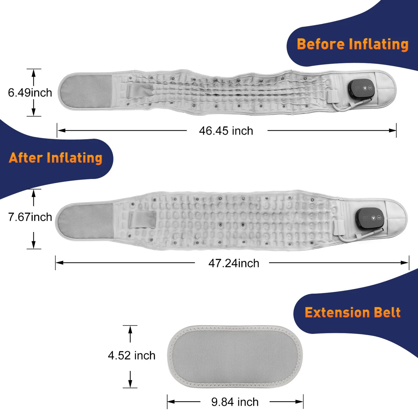Heating Waist Massager Belt