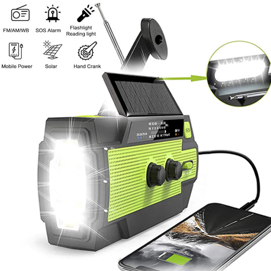 Solar Hand Crank Radio