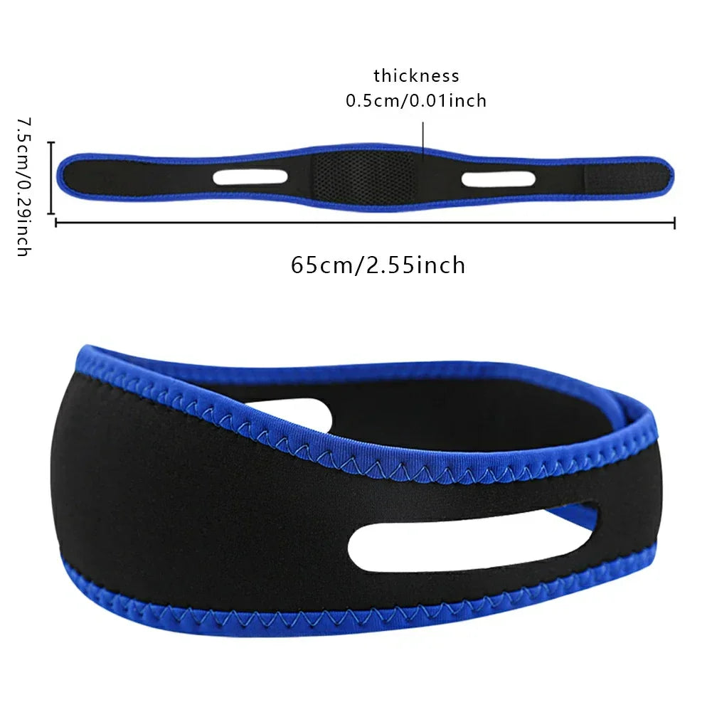 Adjustable Anti-Snoring Chin Strap