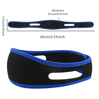 Adjustable Anti-Snoring Chin Strap
