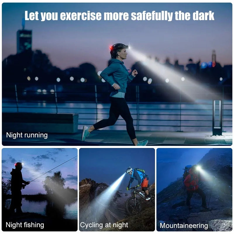 Powerful LED Induction Headlamp