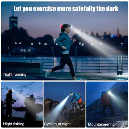 Powerful LED Induction Headlamp