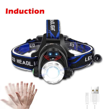 Powerful LED Induction Headlamp