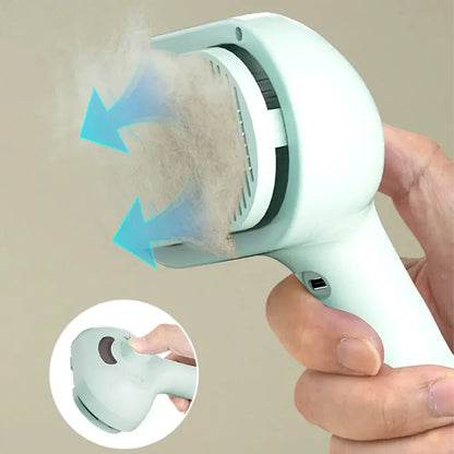 Pet Steam Spray Grooming Comb