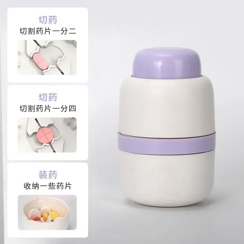 2-in-1 Pill Organizer Case