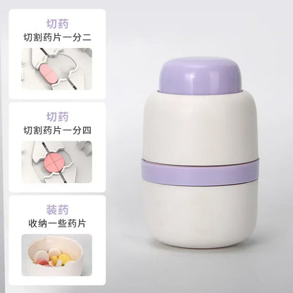 2-in-1 Pill Organizer Case