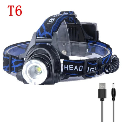 Powerful LED Induction Headlamp