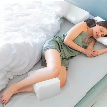 Memory Foam Knee Pillow with Strap